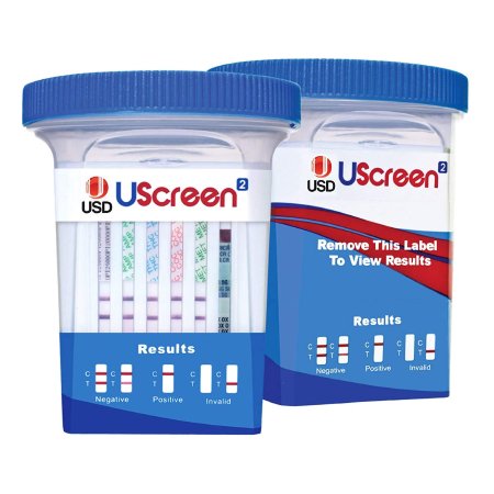 Drugs of Abuse Test Kit iScreen® DX AMP, BAR, BZO, BUP, COC, mAMP/MET, MDMA, MTD, MOP(OPI300), OXY, PCP, THC, (CR, PH, SG) 25 Tests CLIA Waived by Abbott Rapid Dx North America LLC  ID ABTDUAW112702B
